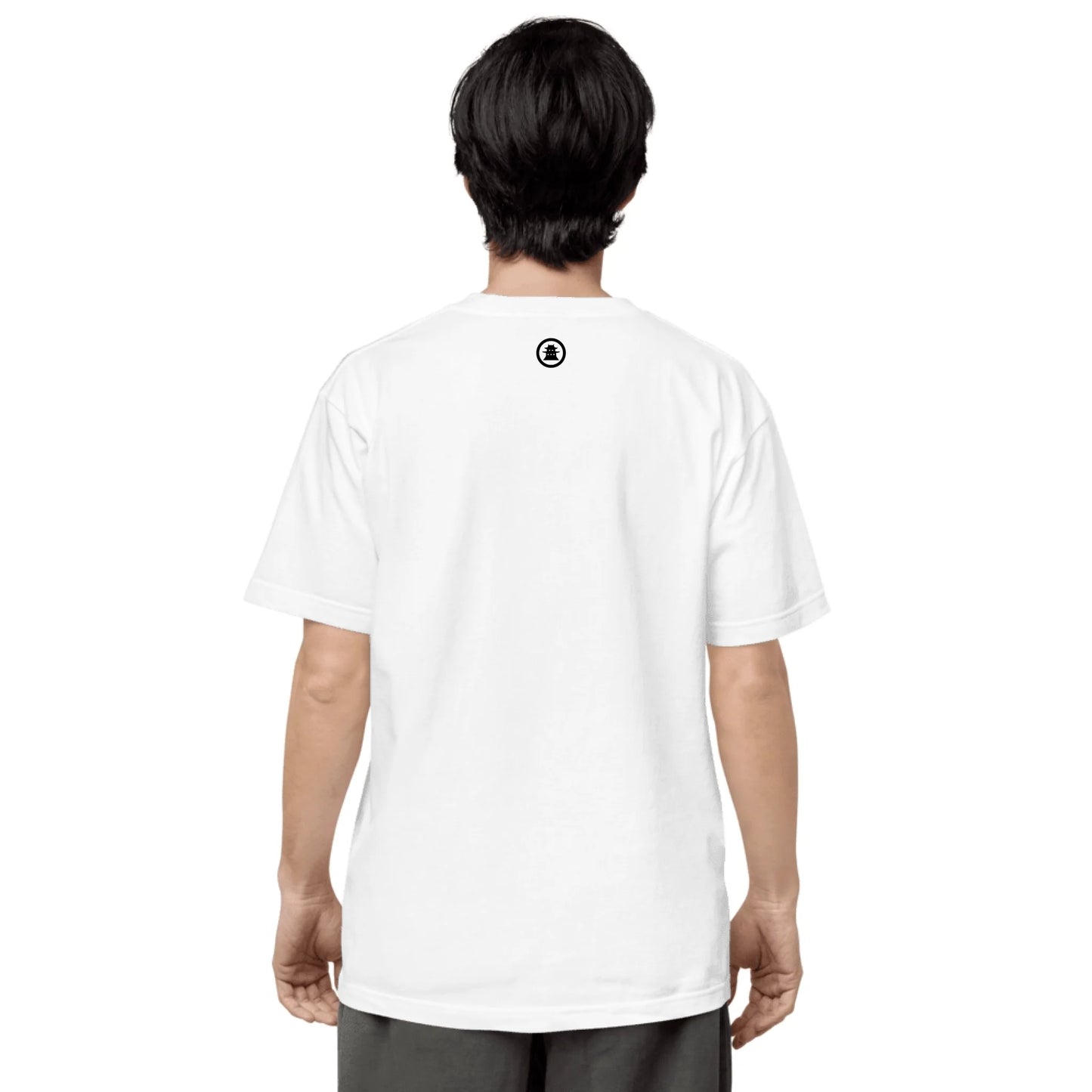 城ピクトグラム 左袖名入れTシャツ