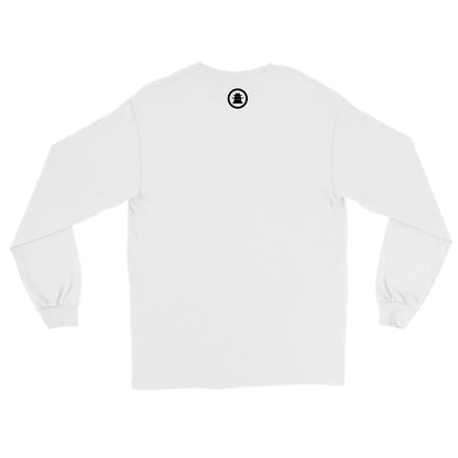 城ピクトグラム 左袖名入れ 長袖Tシャツ