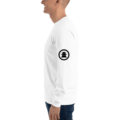 山城 左袖名入れ 長袖Tシャツ